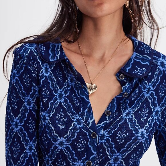 NWOT Free People Caught a Feeling Top - Picture 3 of 6